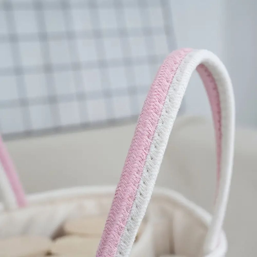 Lace Trim Baby Caddy Organiser
