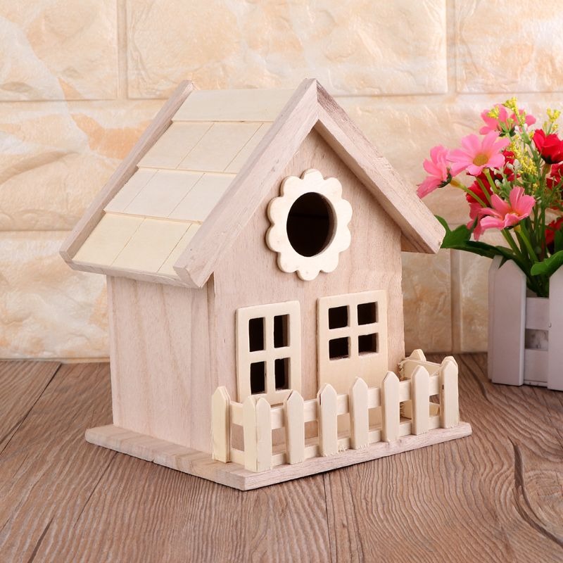 Bird Nest Wooden Breeding Cage
