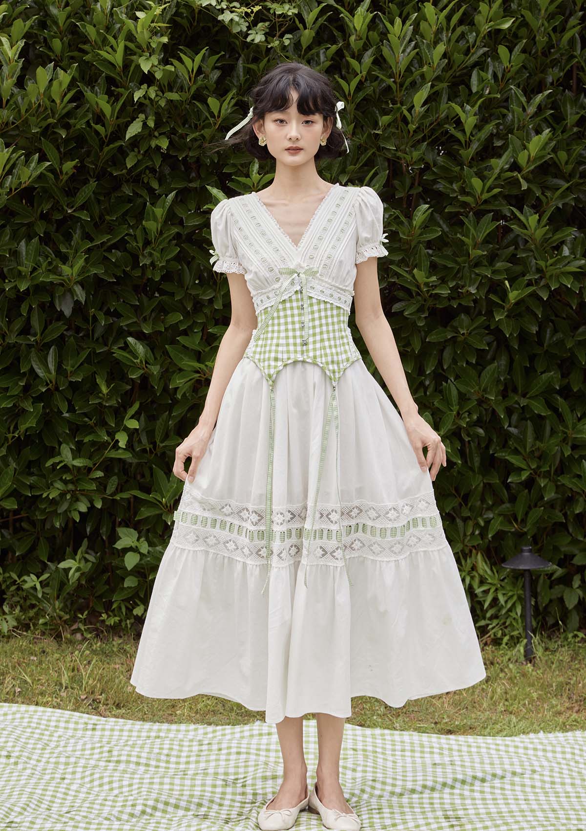 Green Apple Paradise Dress