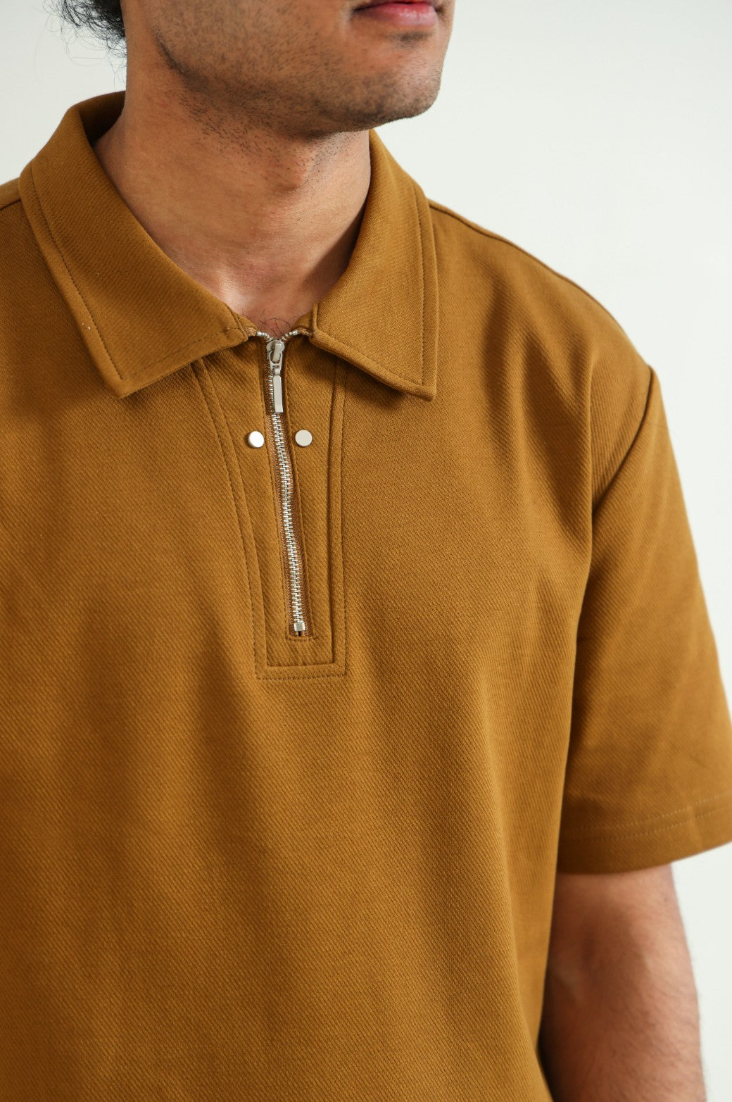 POLO SHIRT WITH ZIP