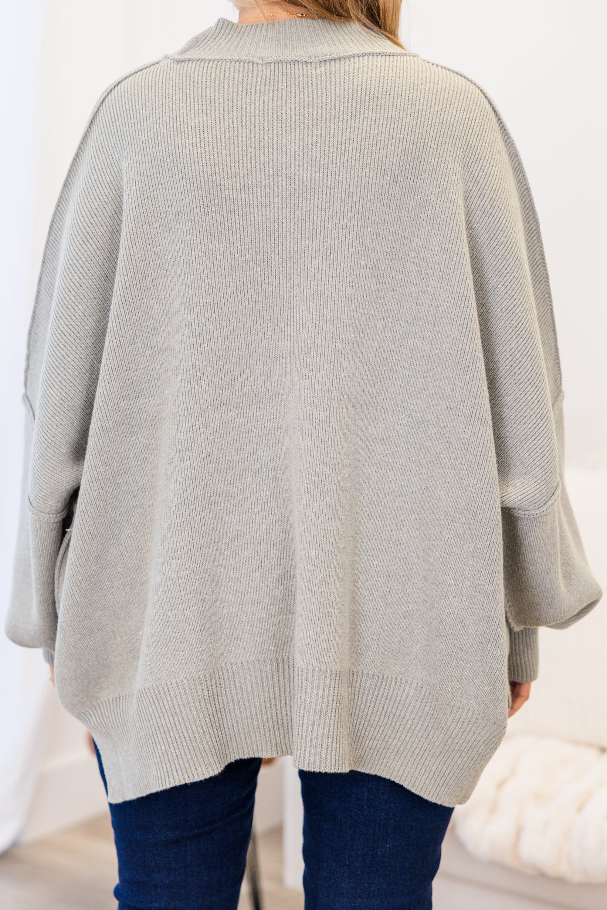 Magically Me Sweater. Heather Grey