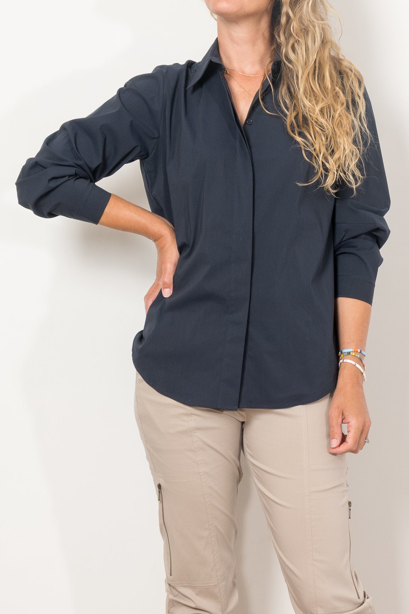 Mela Purdie Dart Shirt Microprene