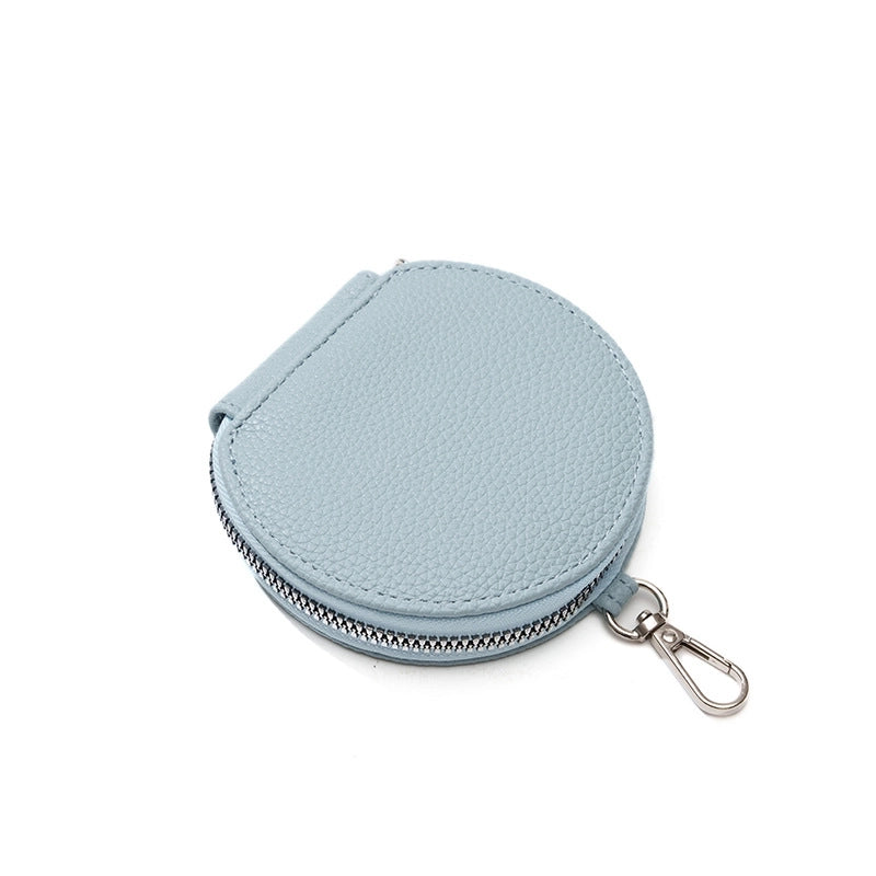 Women's Small Pu Leather Geometric Elegant Square Zipper Bag Sets