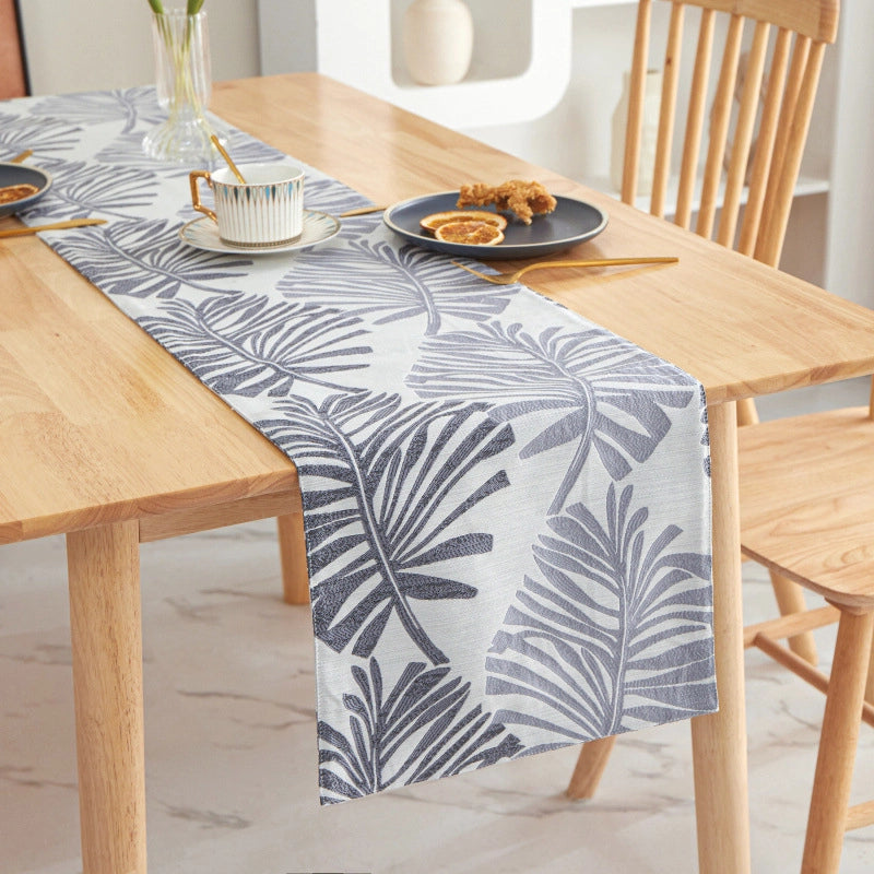 Casual Elegant Minimalist Leaf Polyester Tablecloths