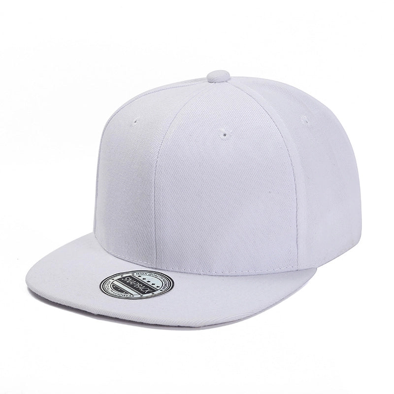 Unisex Streetwear Color Block Camouflage Flat Eaves Baseball Cap