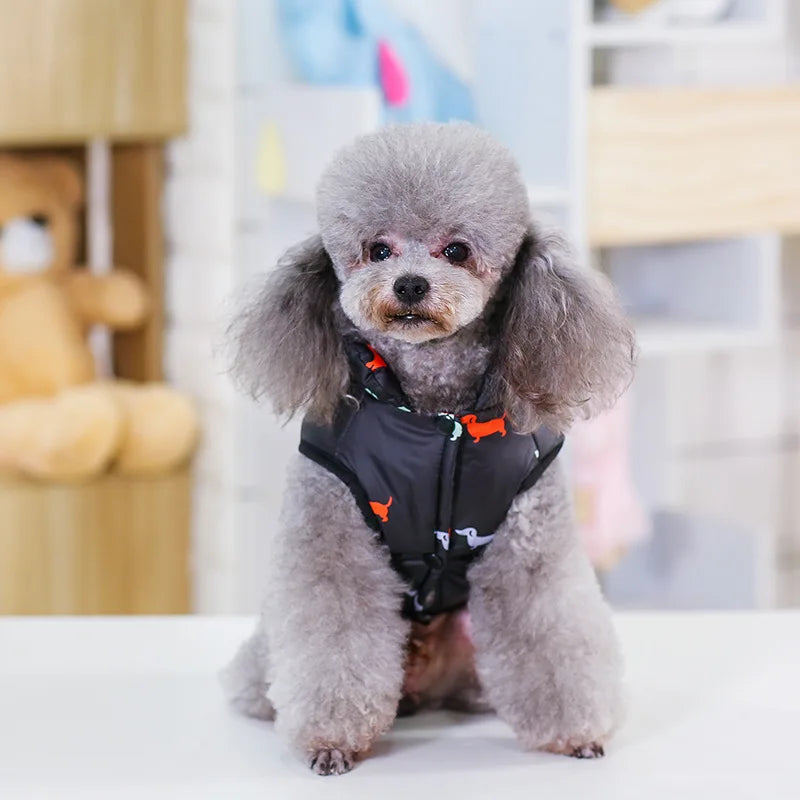 Winter Dog Clothes for Small Dogs Coat Warm Vest Clothes for Yorkies Chihuahua French Bulldog Puppy Vest for Dogs Costumes Coat