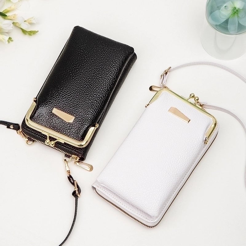 Women's All Seasons Pu Leather Fashion Phone Wallet