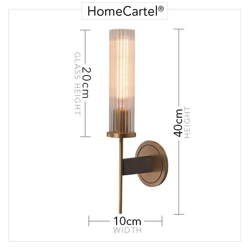 Gyda | Glass Wall Lamp