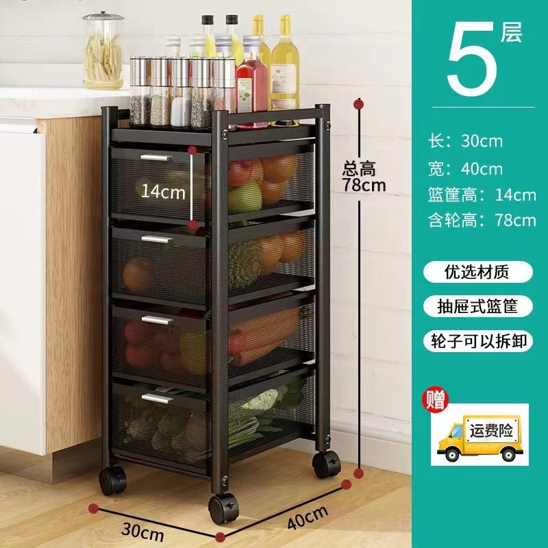 Modern Metal Kitchen Trolleys for Home