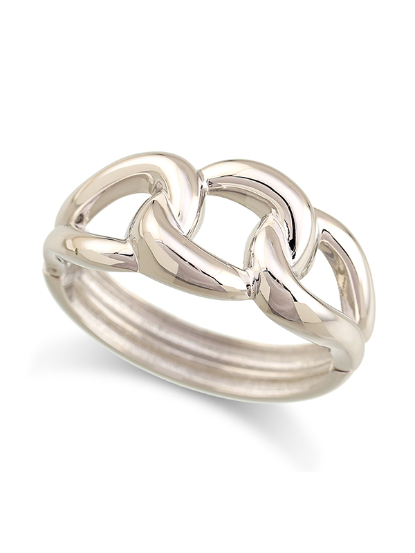 Normcore Geometric Hollow Solid Color Bracelet Accessories