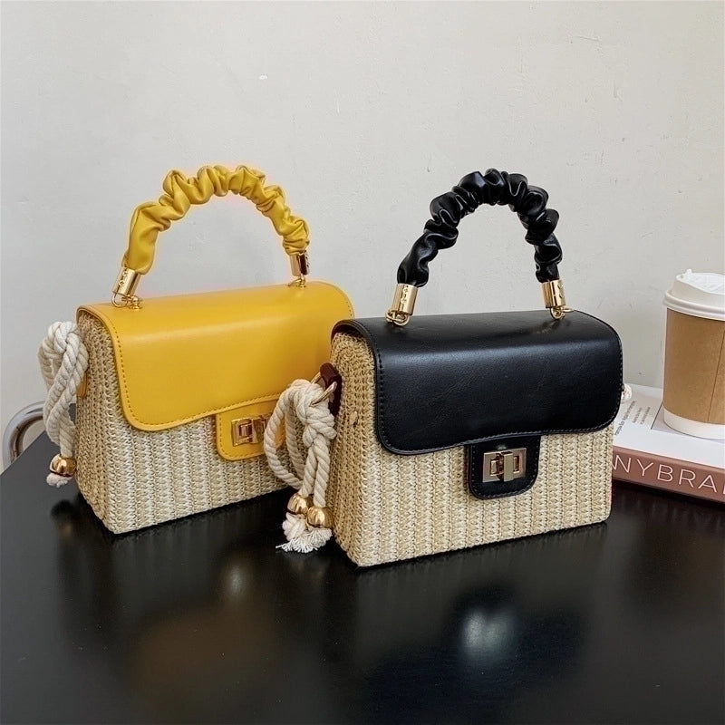 Women's Medium All Seasons Straw Fashion Straw Bag