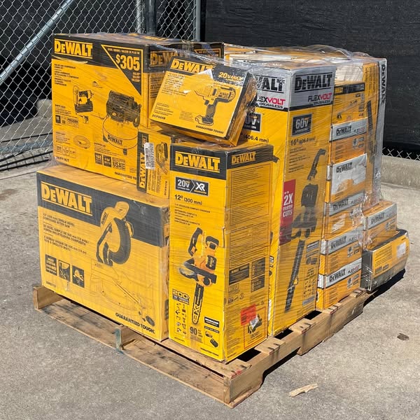 🎁2025  Amazon Customer Returns Tool Pallets Online⭐Buy 7 FOOT TALL “MONSTER” PALLETS Online