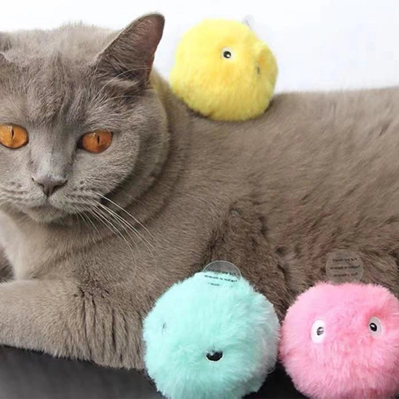 Minimalist Plush Solid Color Pet Toys