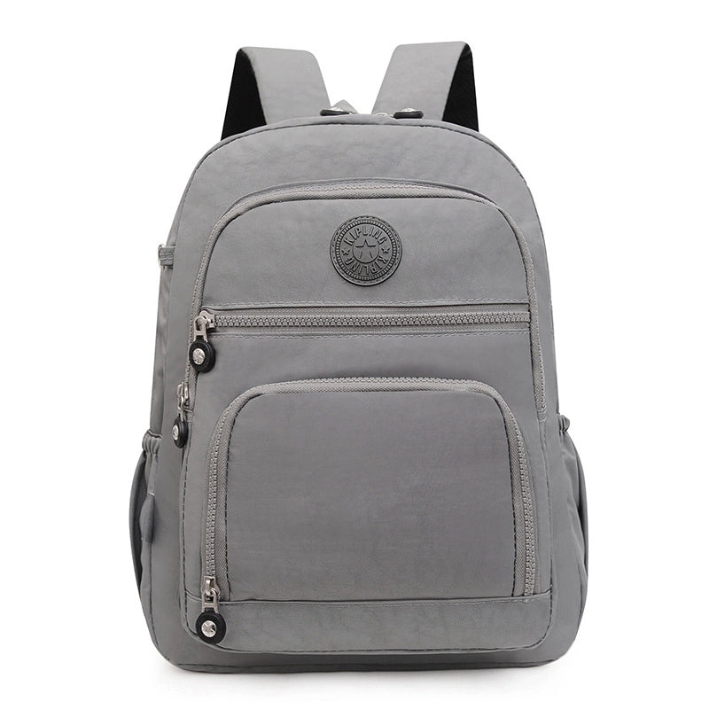 Waterproof 18 Inch Solid Color Holiday Daily School Backpack