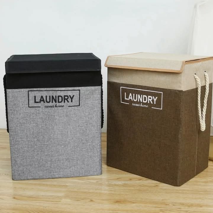 JUTE ROPE LAUNDRY BASKET