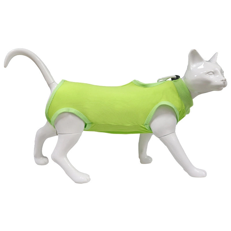 Pet Supplies Cat Clothes After Sterilization Clothing Anti-licking Soft Super Elastic Comfortable Pet Clothes Outlet