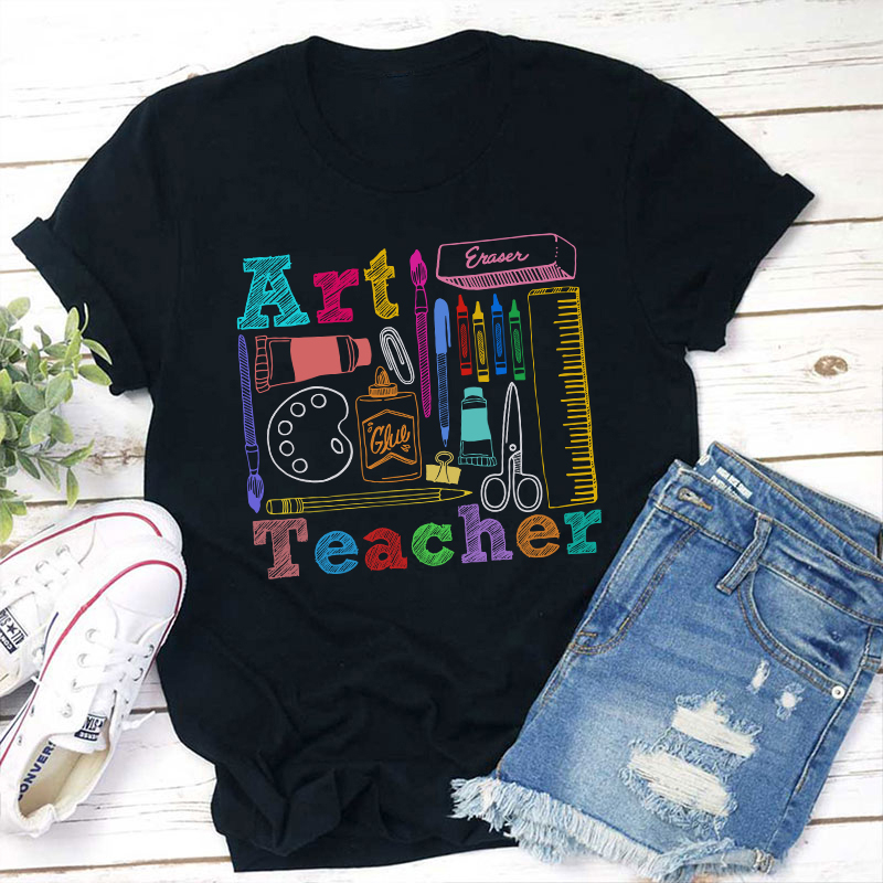 Art Teacher's Life Teacher T-Shirt