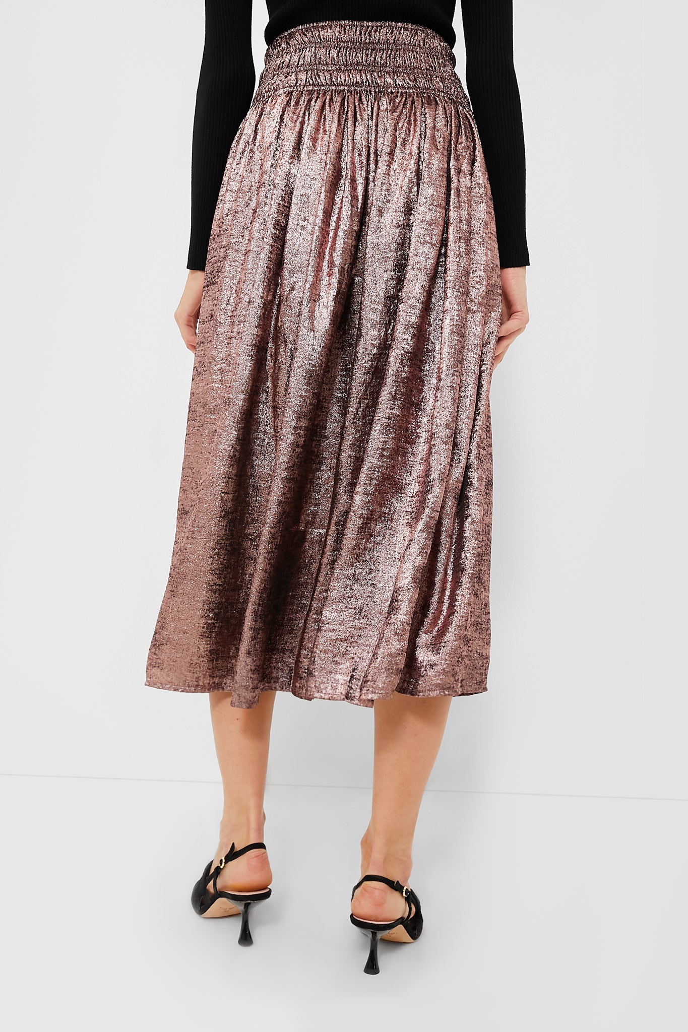 Rose Gold The Viola Skirt