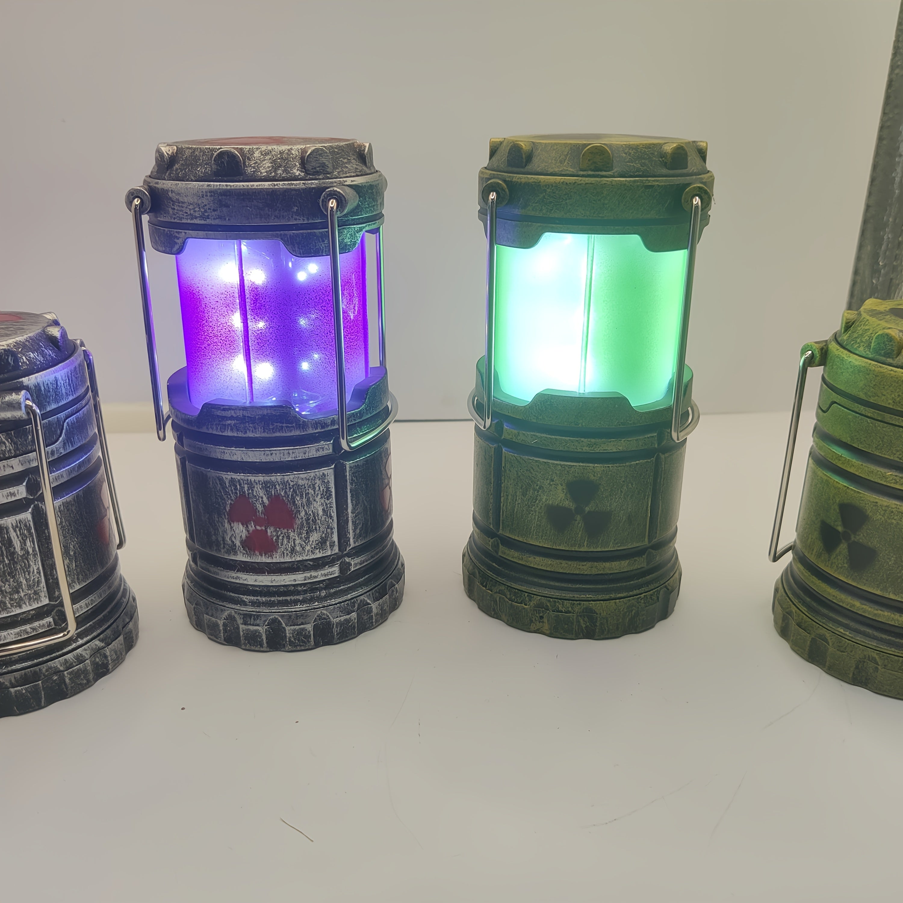 Nuclear Reactor Lantern Night Light  Industrial Sci-Fi Aesthetic