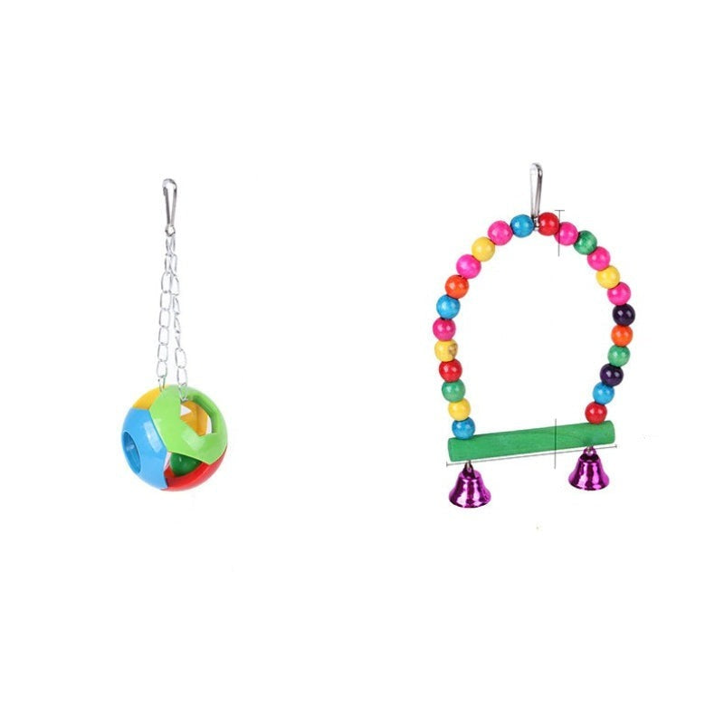 Bird Toys And Accessories Hanging Cage