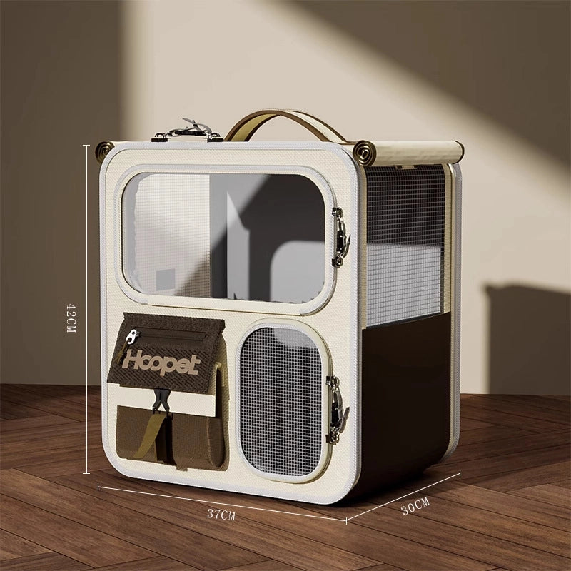 Cat Bag Portable Cat Backpack Pet Backpack Schoolbag Warm Car Artifact Dog Large Capacity Cat Box