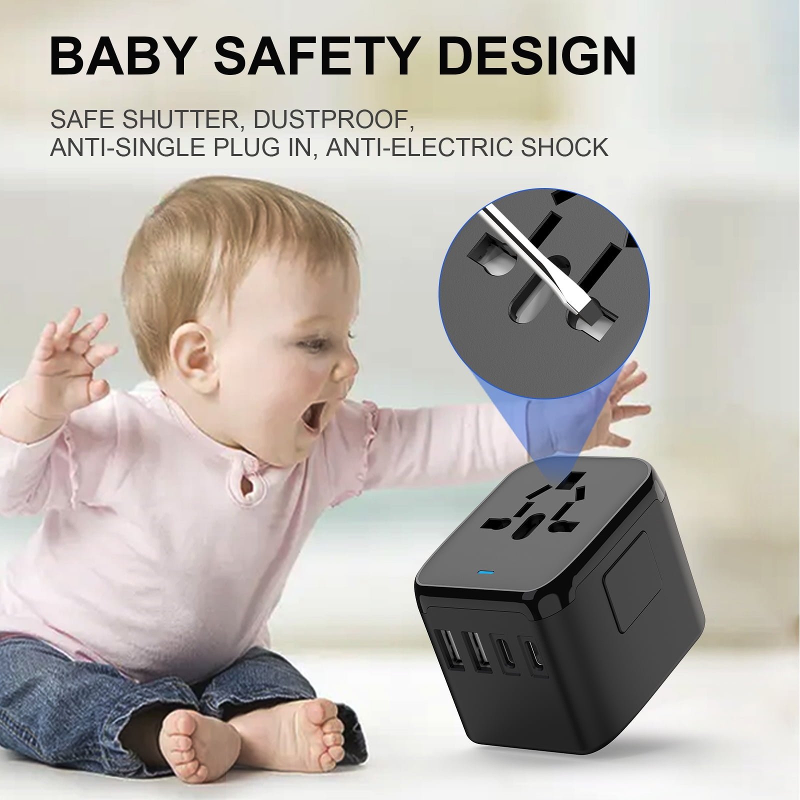 Multifunctional travel charger converter——✨(Buy 2 free shipping)✨