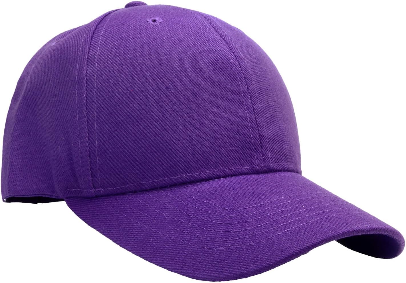 Falari Wholesale Bulk Lot 12-Pack Baseball Cap Adjustable Size Plain Blank Solid Color