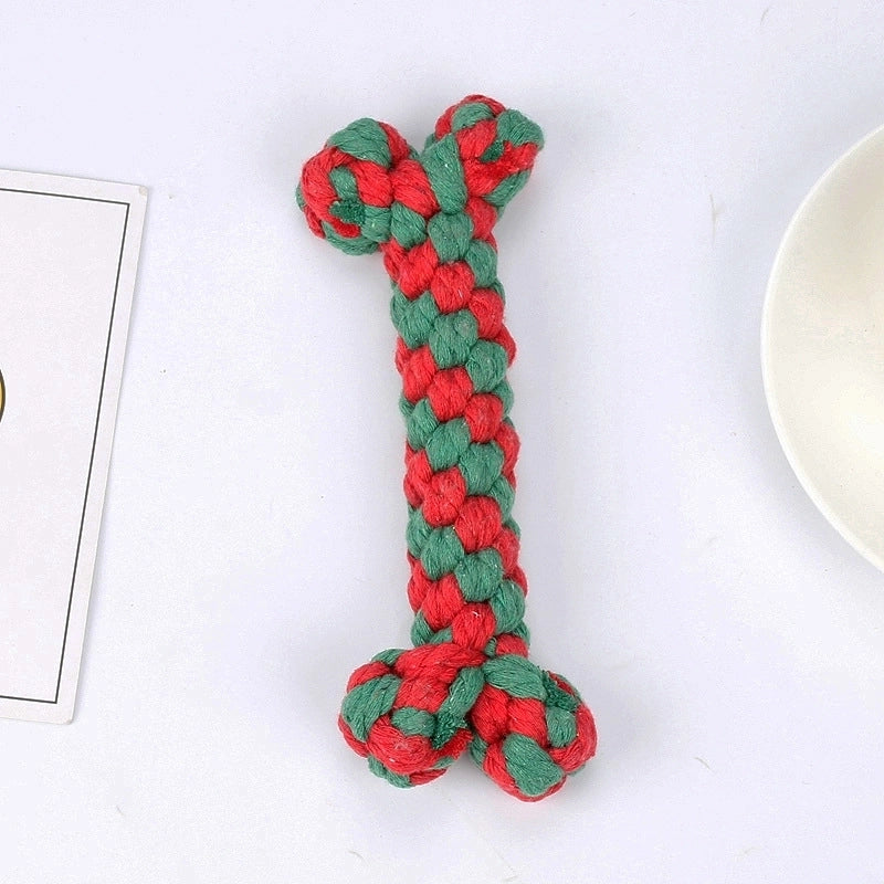 Cute Woven Animal Cotton Rope Molar Cat And Dog Toys
