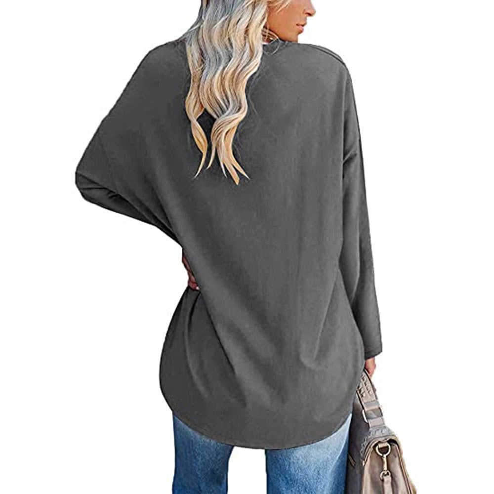 🔥The Last Day Promotion-SALE 70% OFF💋Women's loose long sleeve fashion V-neck knit top