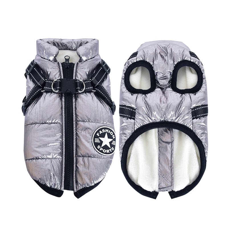 Dog Winter Clothing Fleece Waterproof Jacket