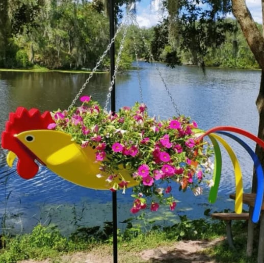 🔥Last Day Promotion - 49% OFF🔥Colorful bird hanging planter