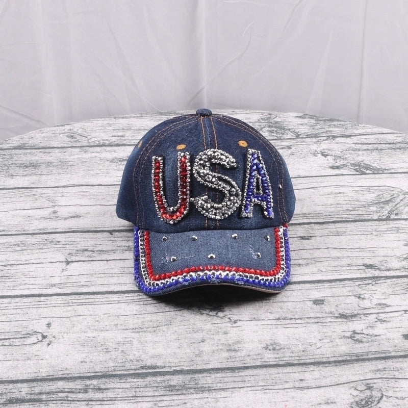 Women's Minimalist Letter Curved Eaves Baseball Cap
