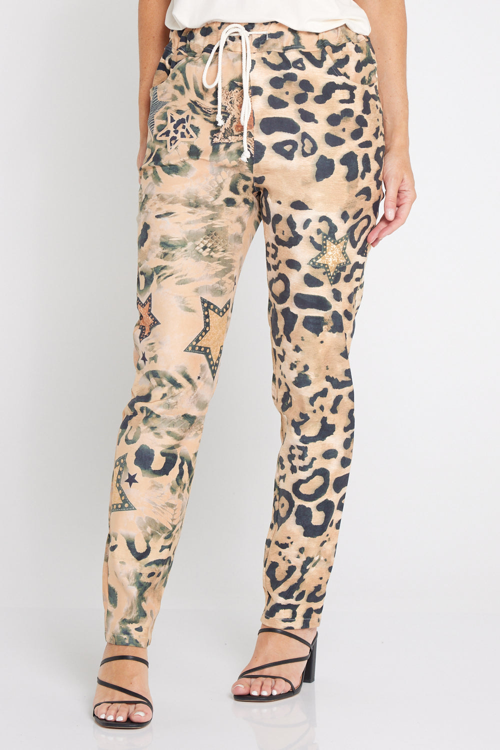 Beth Pants - Cheetah Print