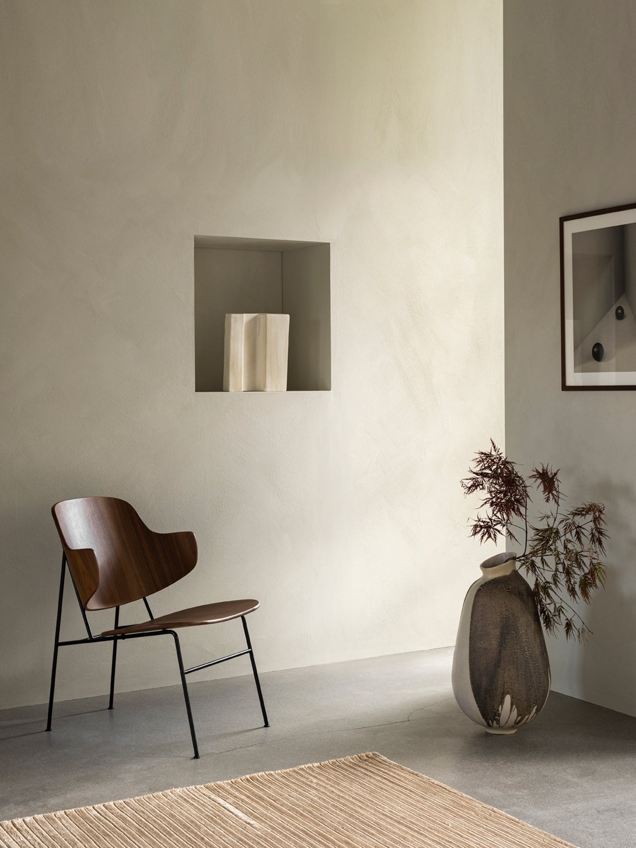 The Penguin Lounge Chair. Fully Upholstered