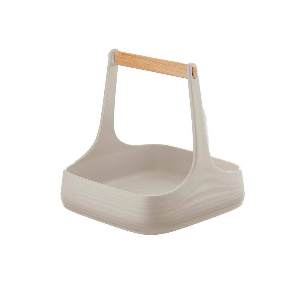 Tierra Table Caddy - Milk White