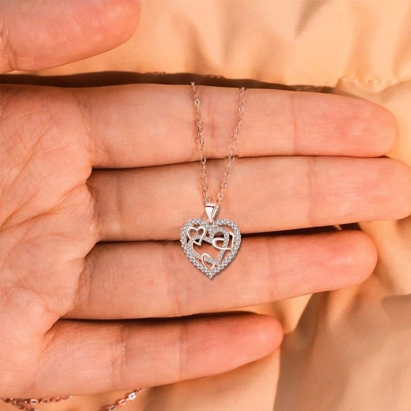 🔥Interlocking Hearts Necklace