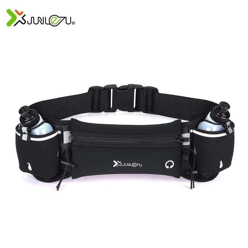 Unisex Sports Solid Color Lycra Waist Bags