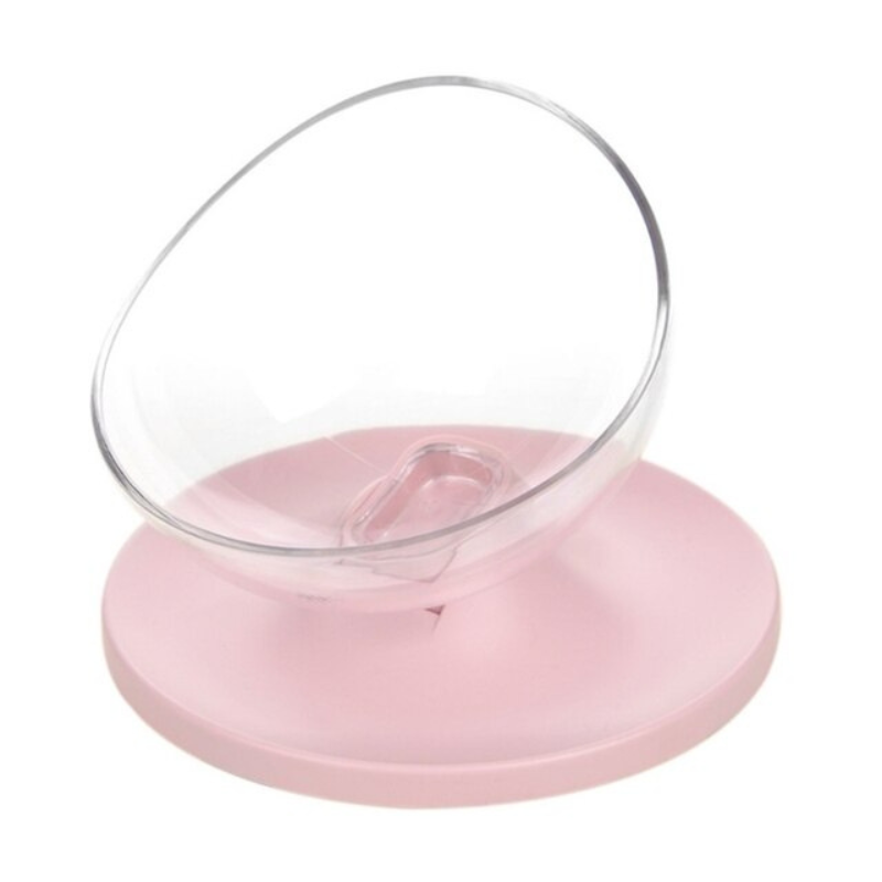 Plastic Cat Feeder with Anti-Slip Base