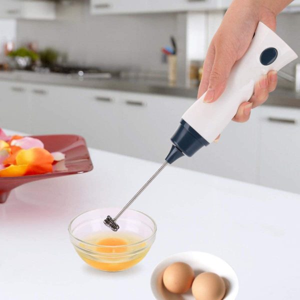 Electric Milk Frother Rechargeable Coffee And Egg Beater