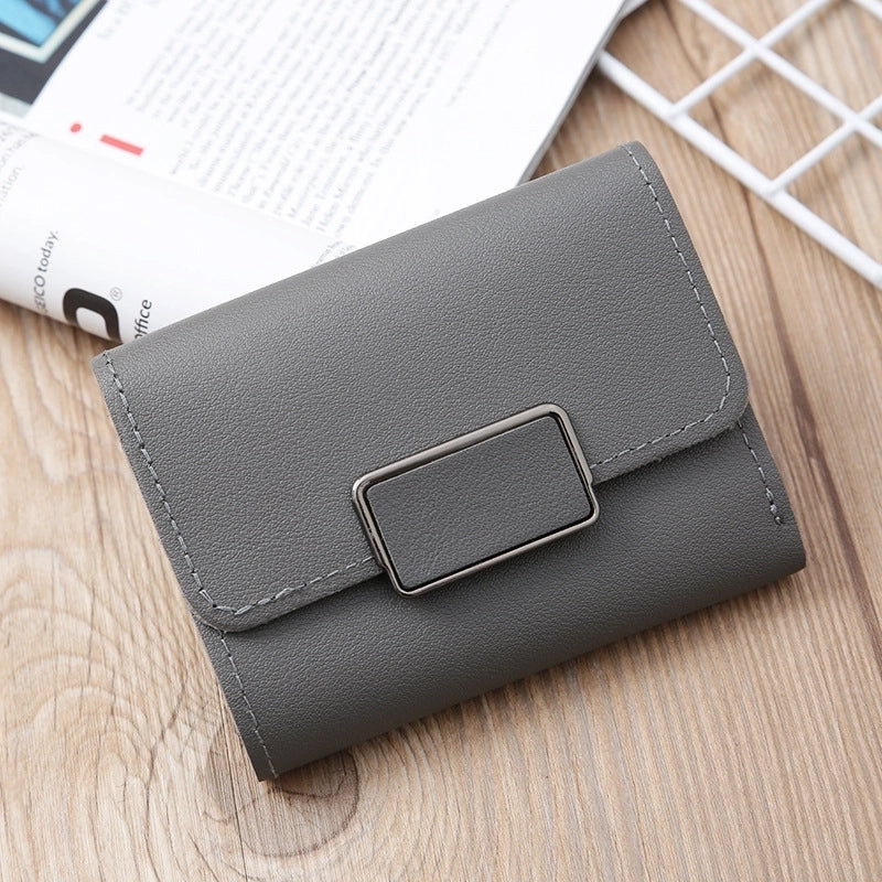 Korean Solid Color Mini Coin Purse
