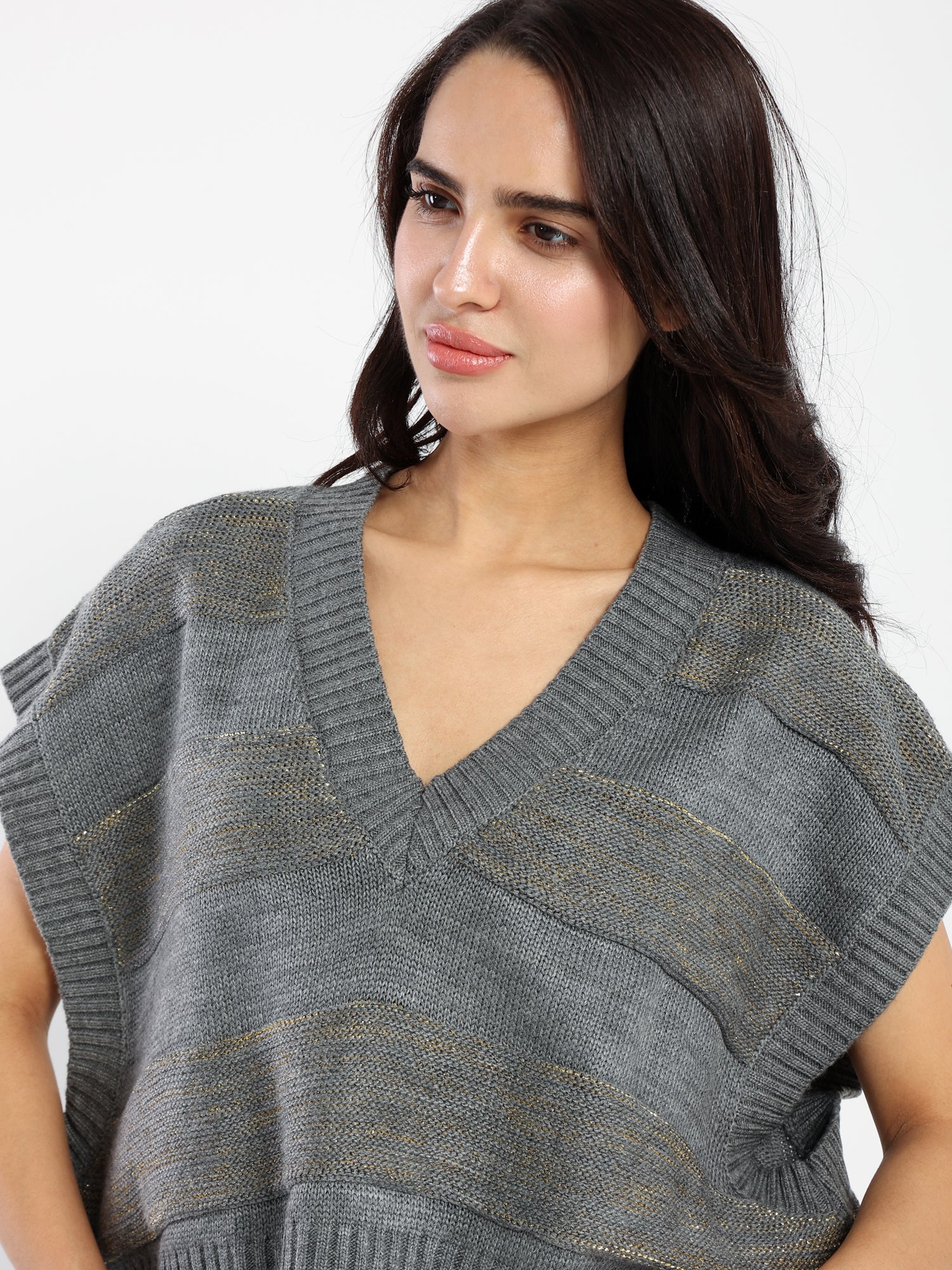 Casual Shiny Vest