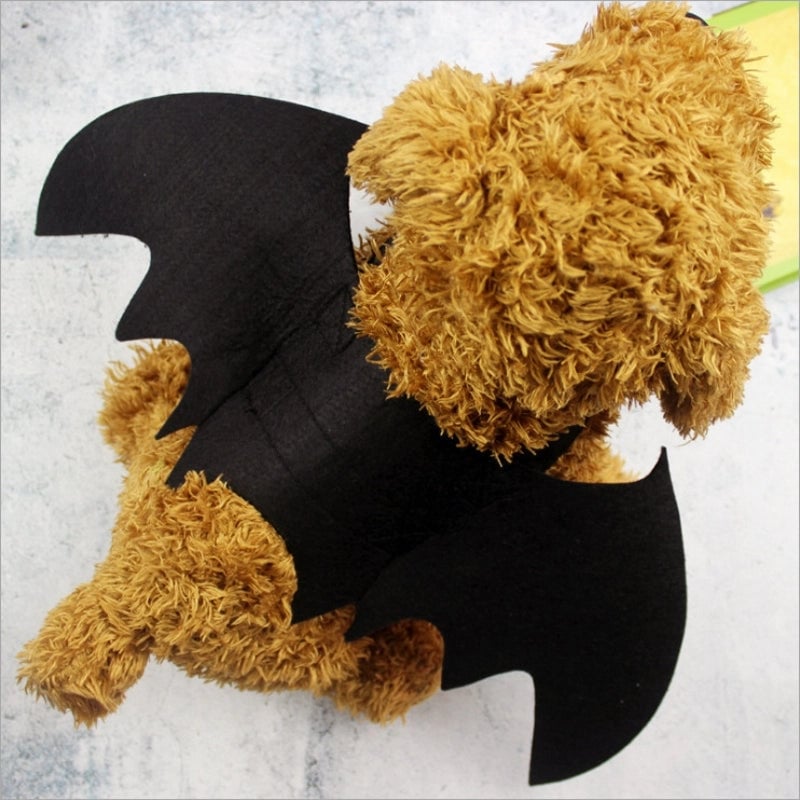 Cartoon Style Cloth Halloween Solid Color Pet Clothing