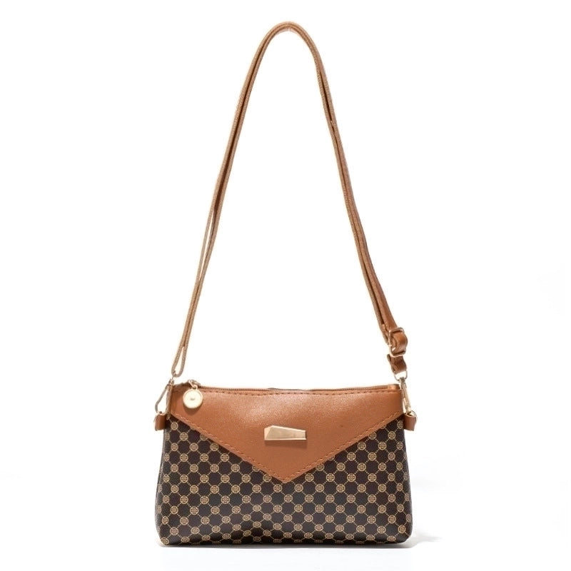 Women's Medium Summer Pu Leather Vintage Style Square Bag