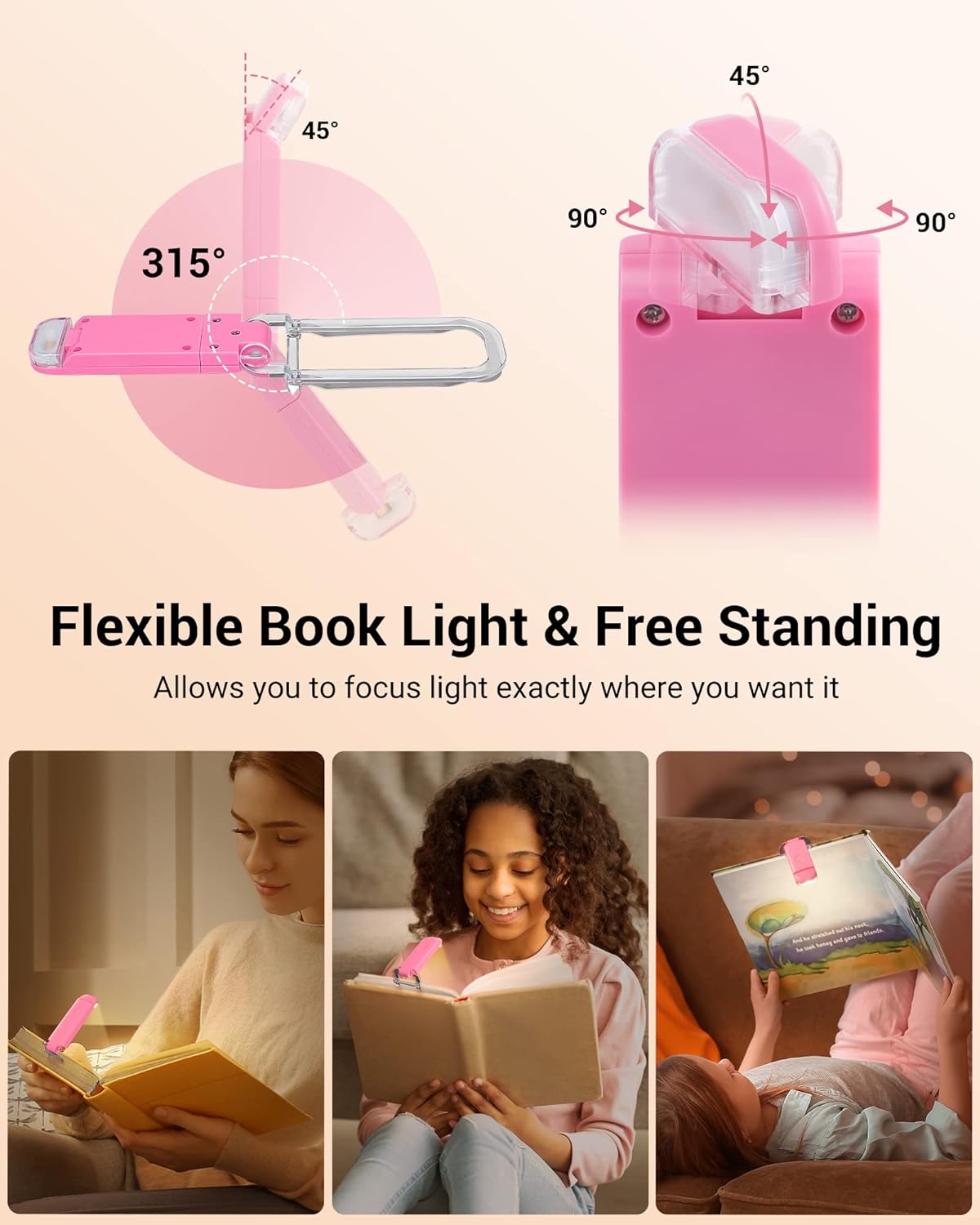 Rechargeable Book Light