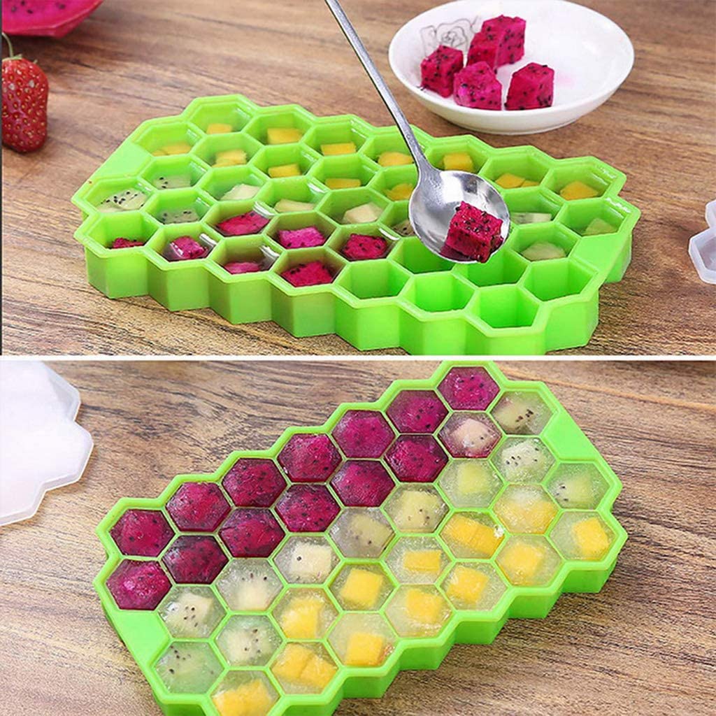 Honeycomb Ice Tray With Lid