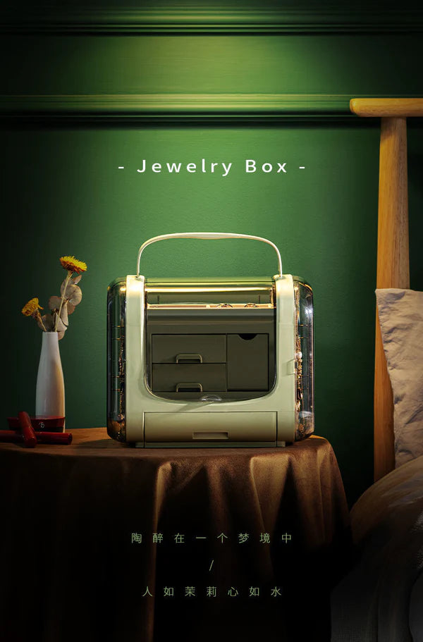 Large Capacity Luxury European Style Jewelery Box