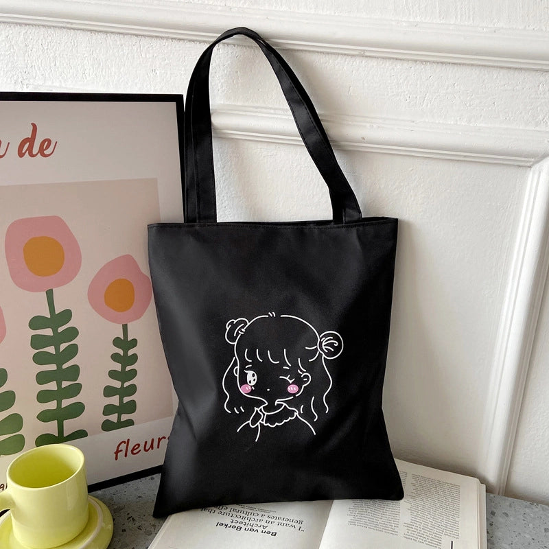 Women's Medium Nylon Animal Streetwear Square Zipper Shoulder Bag