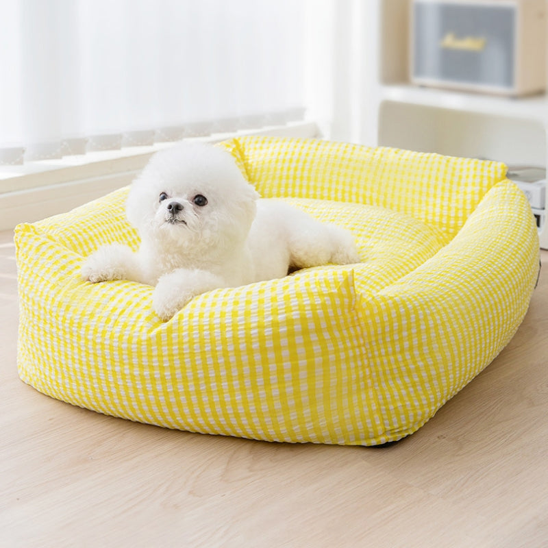 Rectangle Washable Dog Bed Breathable Pet Bed