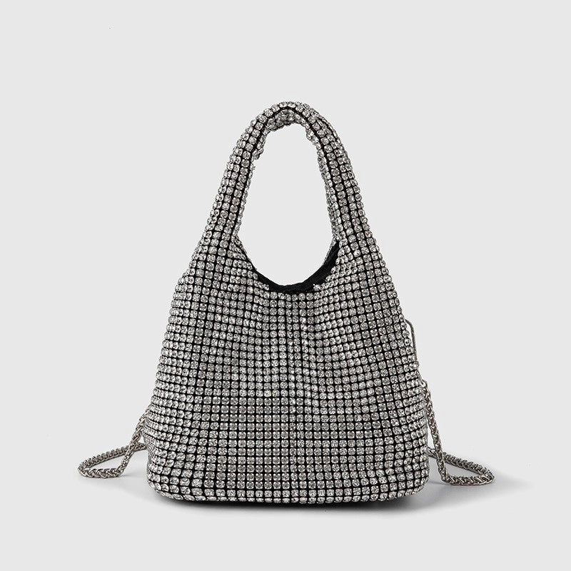 Women's Medium Arylic Gradient Color Solid Color Streetwear Bucket Magnetic Buckle Handbag Crossbody Bag