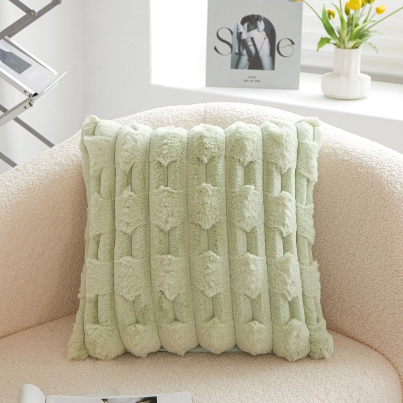 Casual Elegant Minimalist Solid Color PP Cotton Plush Throw Pillow